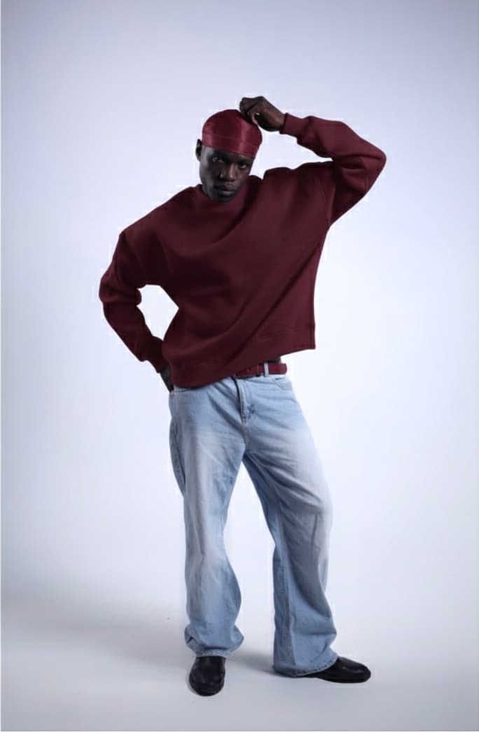 RAW Short Neck Boxfit — Burgundy