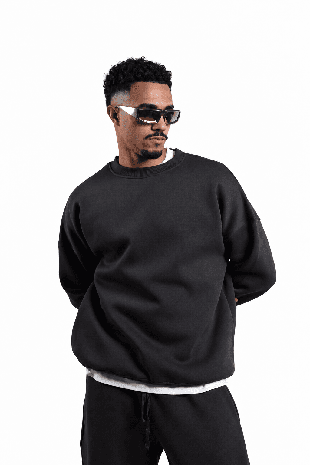 RAW Short Neck Sweatshirt — Ferrani